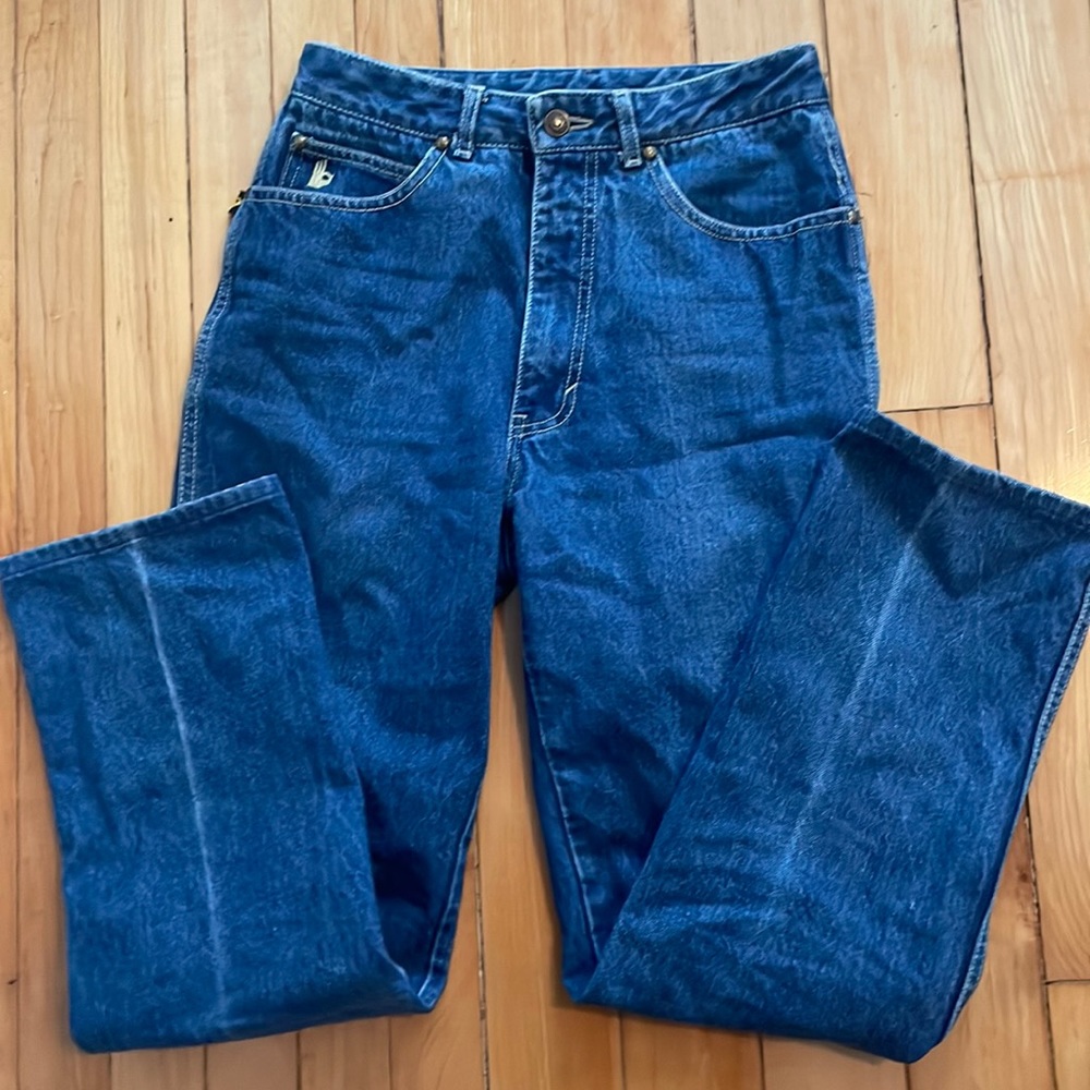70s-80s Vintage high-waisted Sassoon jeans (size 11)